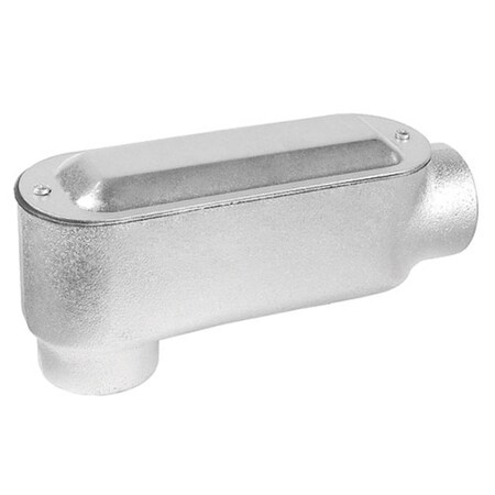 Southwire 1-1/4 in. LB Style Conduit Body, Malleable Iron MLB125